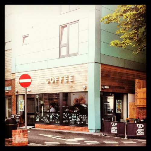 The Green Coffee Machine in Cheltenham Time for a coffee