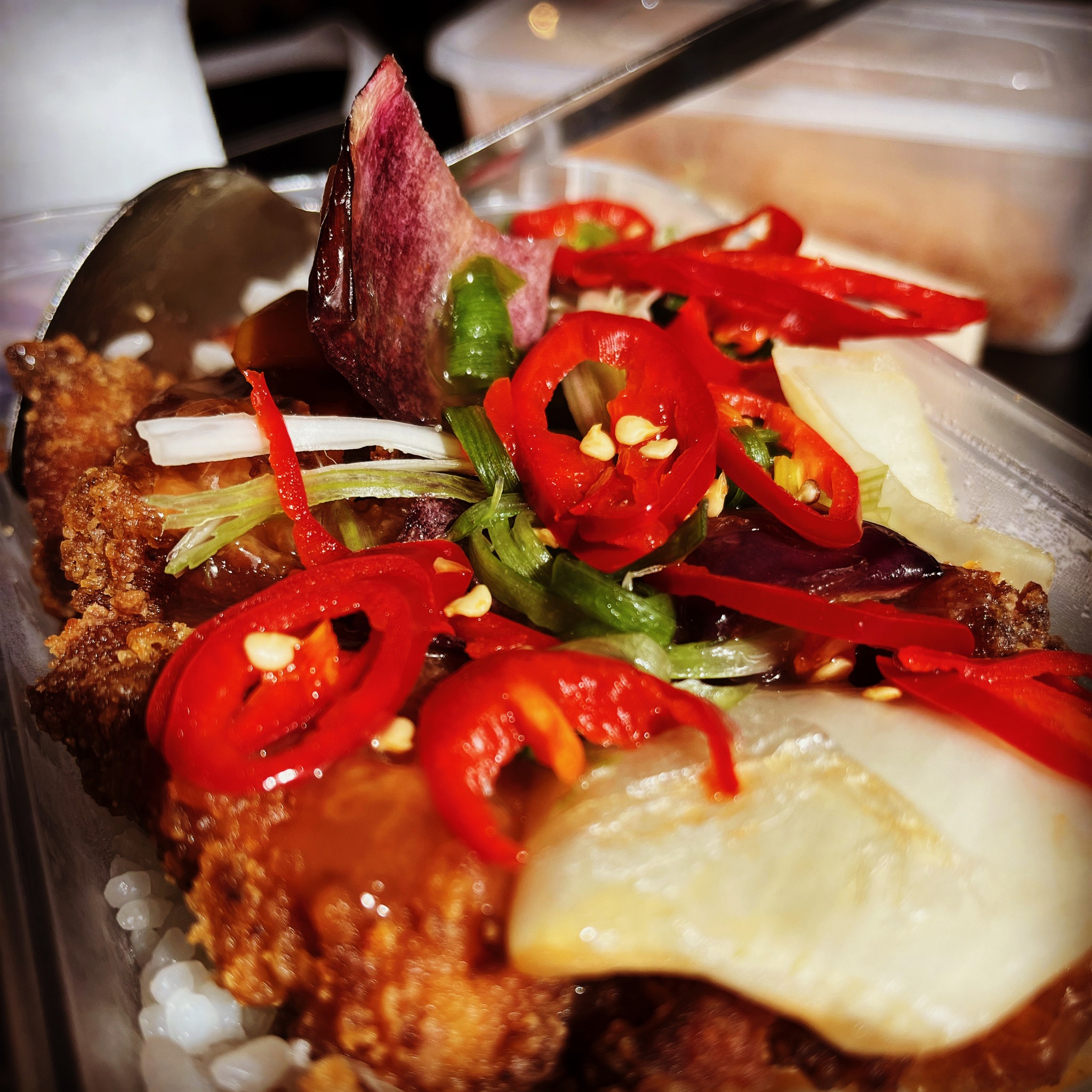 A disappointing chicken karaage Time for a coffee